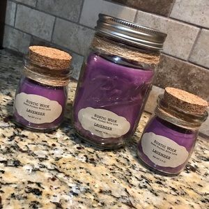 One (1) Lavender Scented Candle